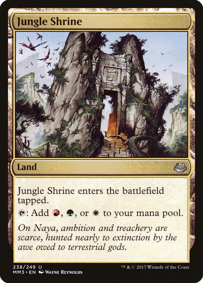 Jungle Shrine [Modern Masters 2017] Magic: The Gathering
