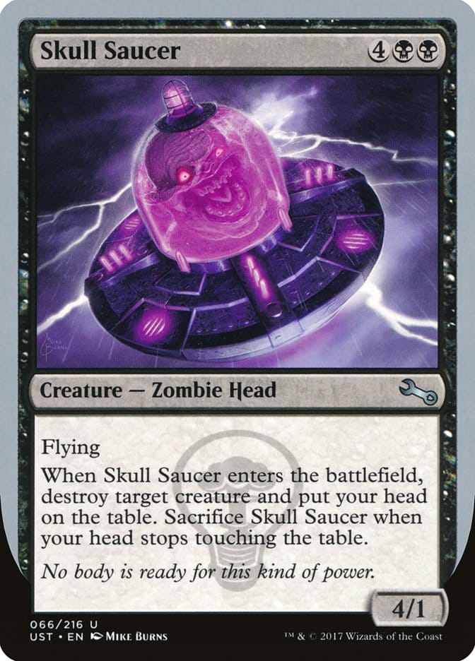 Skull Saucer [Unstable] Magic: The Gathering