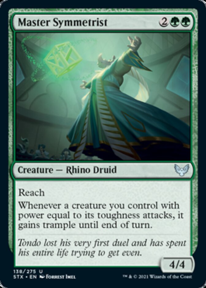 Master Symmetrist [Strixhaven: School of Mages] Magic: The Gathering