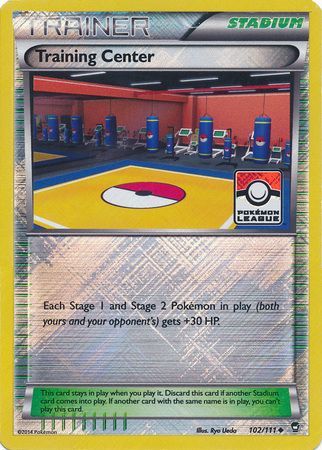 Training Center (102/111) (League Promo) [XY: Furious Fists] Pokémon