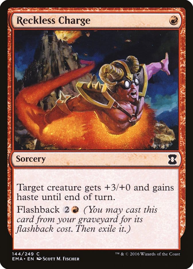 Reckless Charge [Eternal Masters] Magic: The Gathering