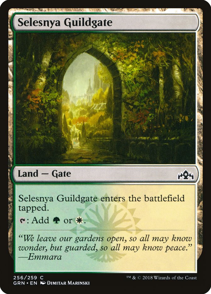 Selesnya Guildgate (256/259) [Guilds of Ravnica] Magic: The Gathering