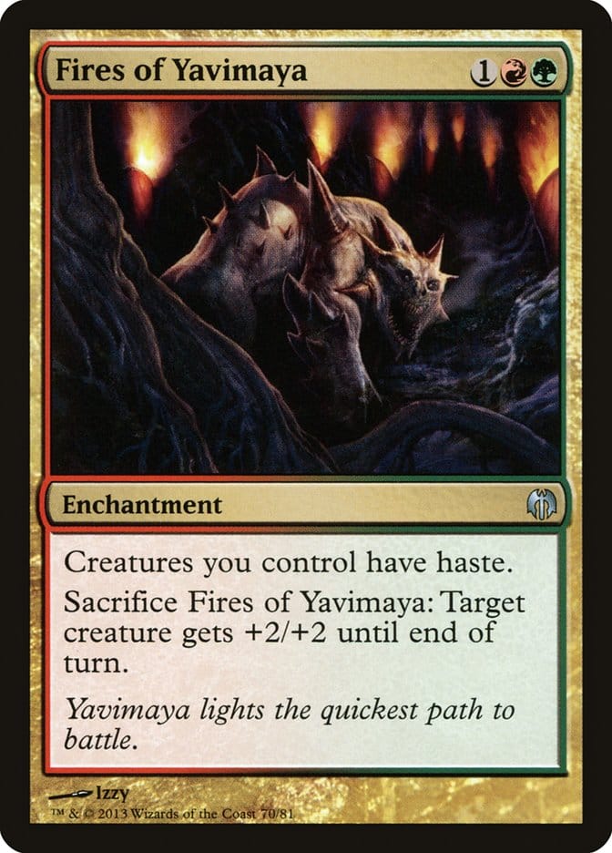 Fires of Yavimaya [Duel Decks: Heroes vs. Monsters] Magic: The Gathering