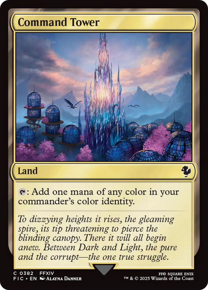 Command Tower (0382) [FINAL FANTASY Commander] Magic: The Gathering