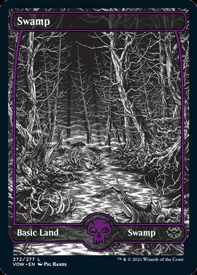 Swamp (272) [Innistrad: Crimson Vow] Magic: The Gathering