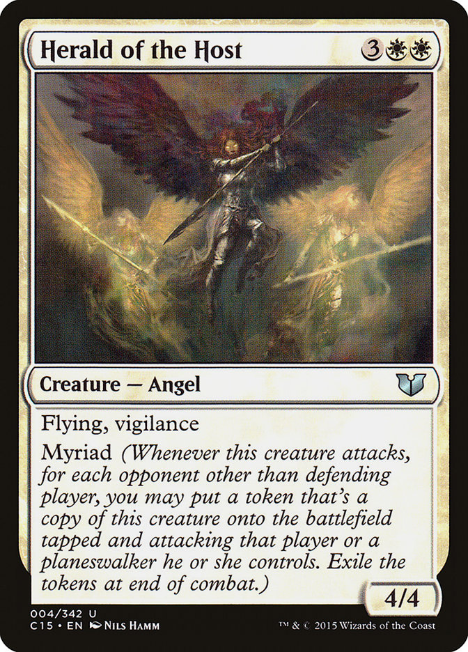 Herald of the Host [Commander 2015] Magic: The Gathering