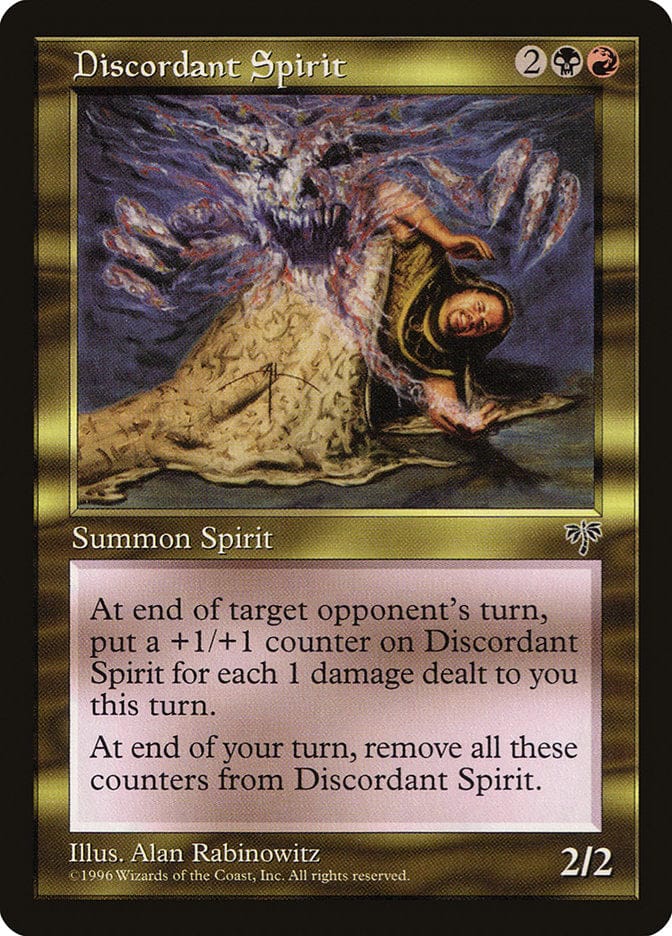 Discordant Spirit [Mirage] Magic: The Gathering