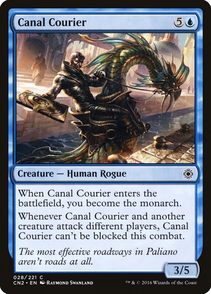 Canal Courier [Conspiracy: Take the Crown] Magic: The Gathering