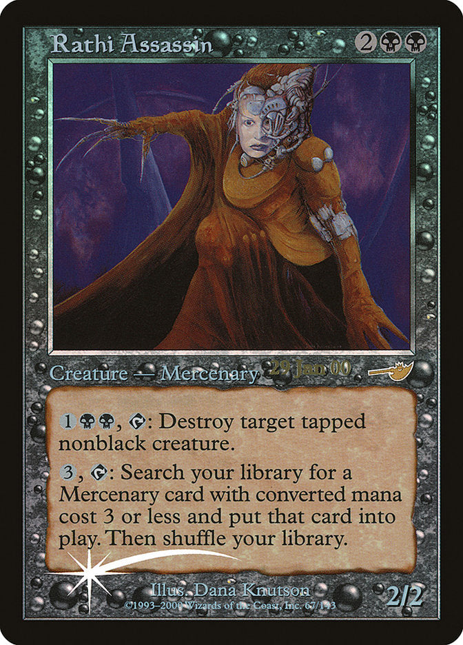Rathi Assassin [Nemesis Promos] Magic: The Gathering
