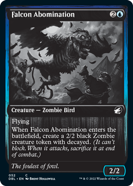 Falcon Abomination [Innistrad: Double Feature] Magic: The Gathering