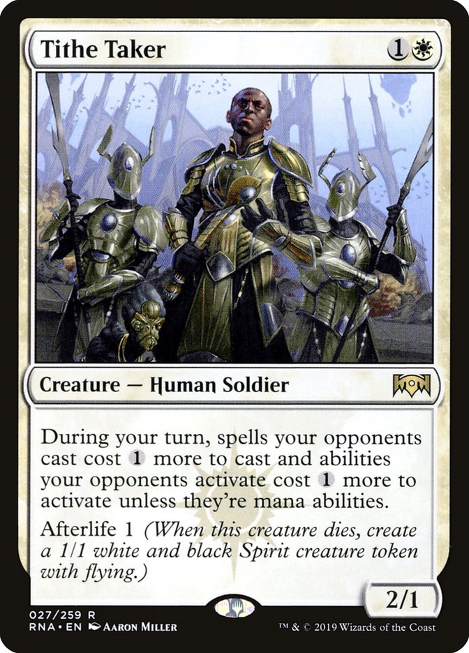 Tithe Taker [Ravnica Allegiance] Magic: The Gathering