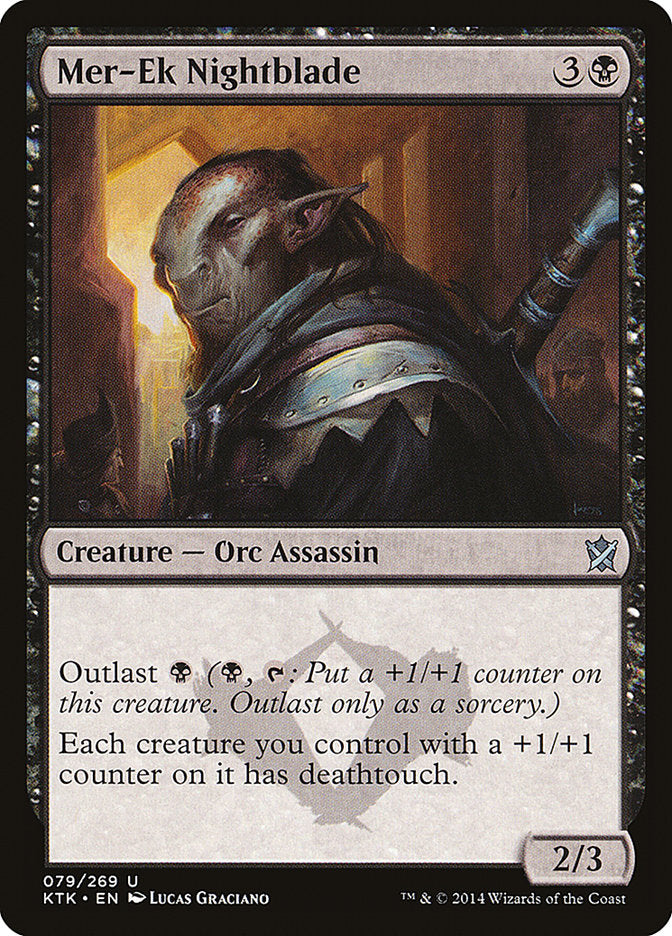 Mer-Ek Nightblade [Khans of Tarkir] Magic: The Gathering