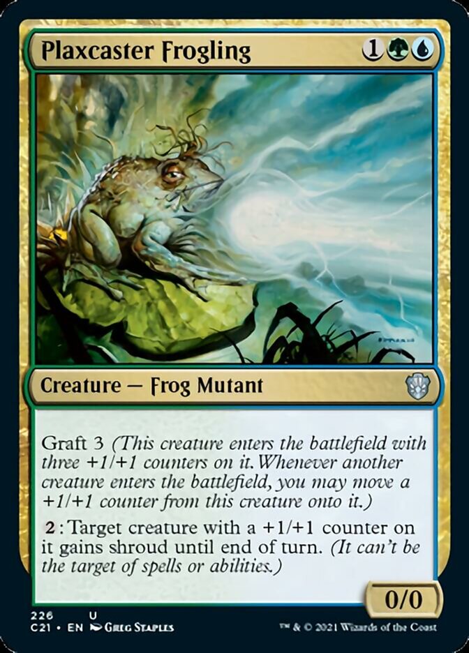 Plaxcaster Frogling [Commander 2021] Magic: The Gathering