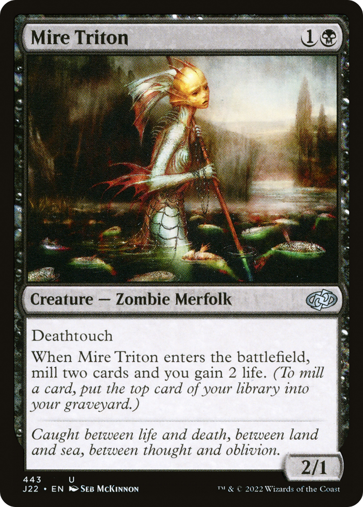 Mire Triton [Jumpstart 2022] Magic: The Gathering