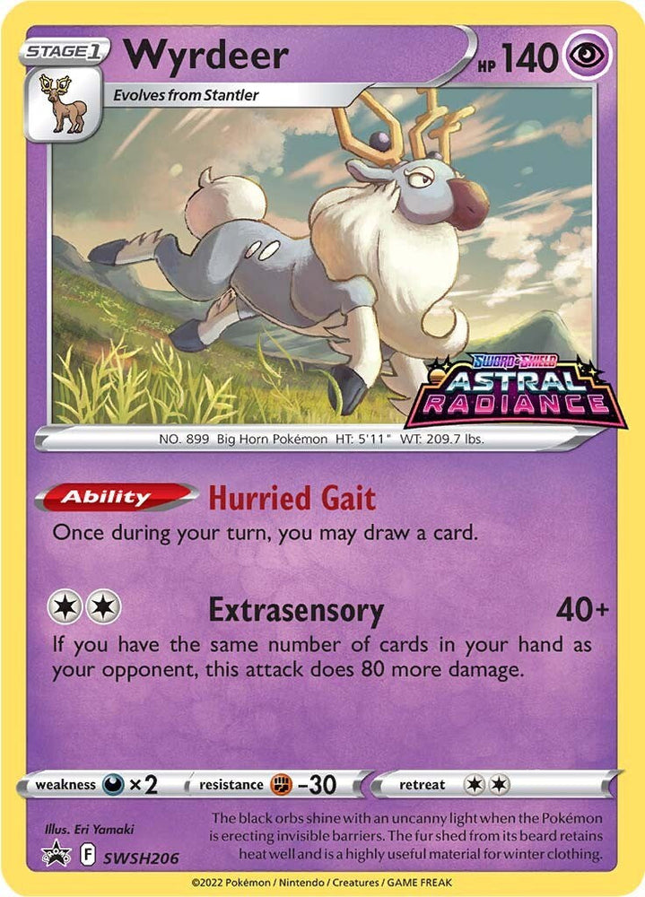 Wyrdeer (SWSH206) [Sword & Shield: Black Star Promos] Pokémon