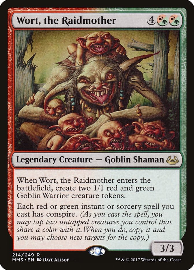 Wort, the Raidmother [Modern Masters 2017] Magic: The Gathering
