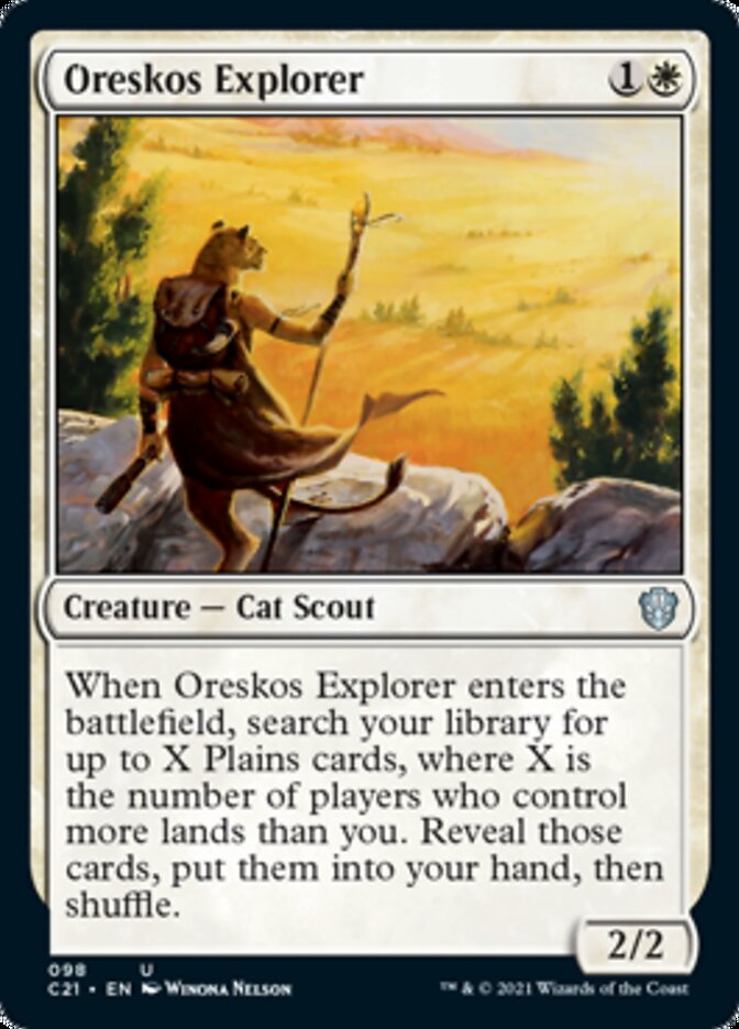 Oreskos Explorer [Commander 2021] Magic: The Gathering