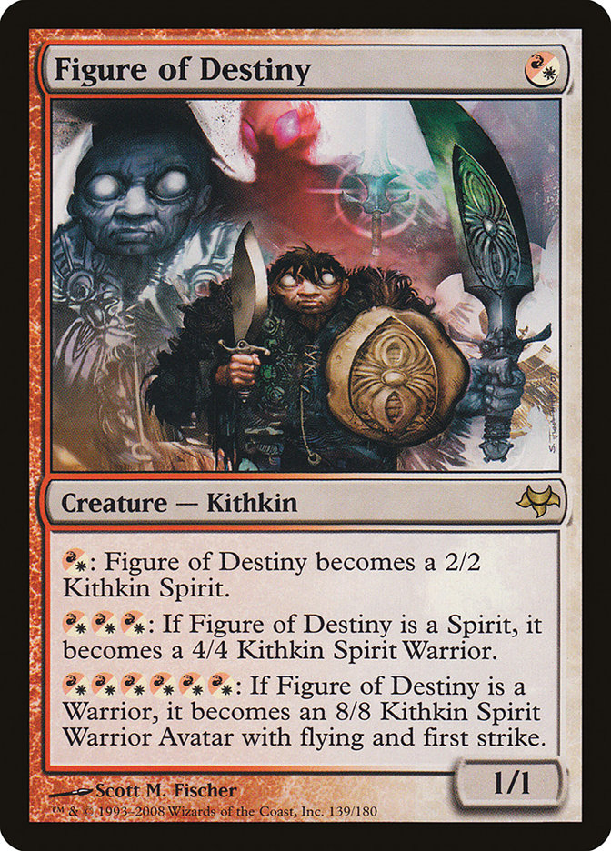 Figure of Destiny [Eventide] Magic: The Gathering