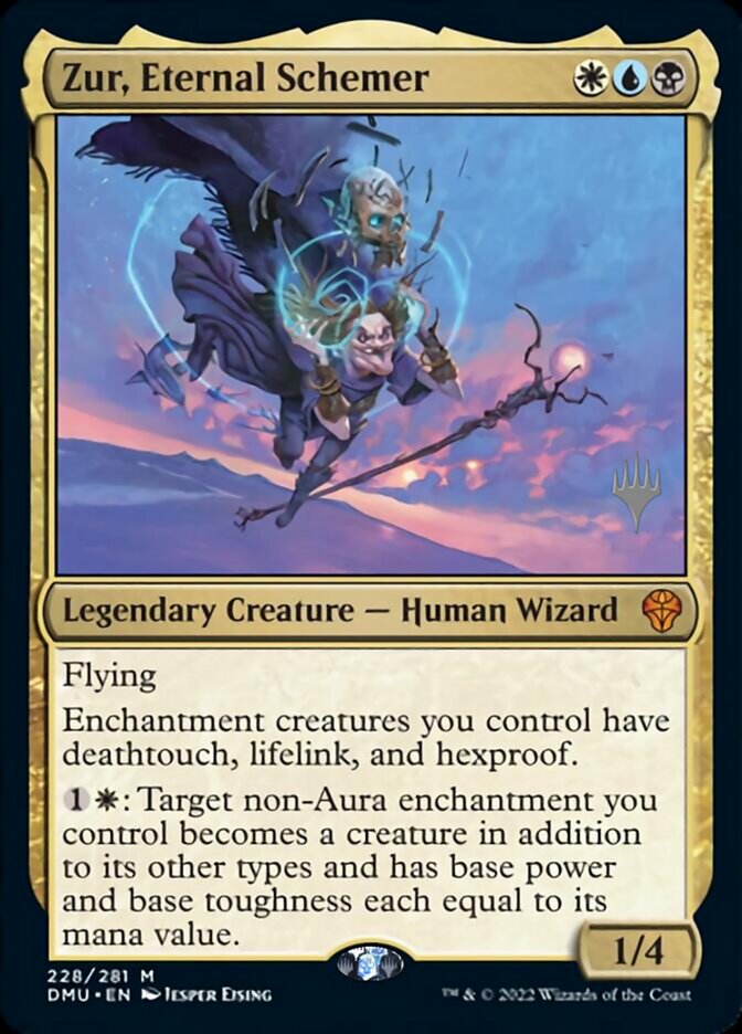 Zur, Eternal Schemer (Promo Pack) [Dominaria United Promos] Magic: The Gathering