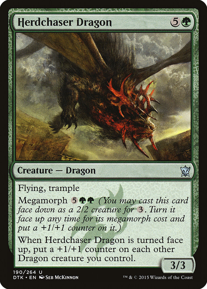 Herdchaser Dragon [Dragons of Tarkir] Magic: The Gathering