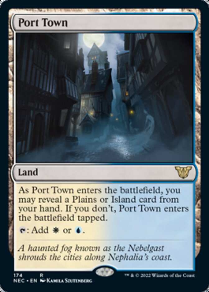 Port Town [Kamigawa: Neon Dynasty Commander] Magic: The Gathering