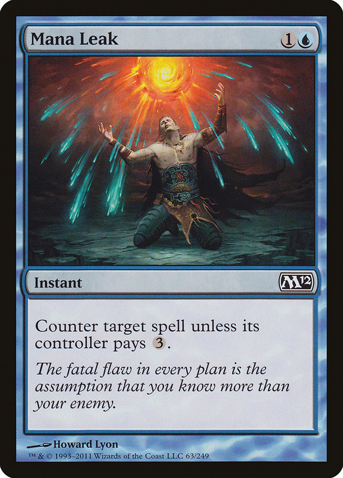 Mana Leak [Magic 2012] Magic: The Gathering