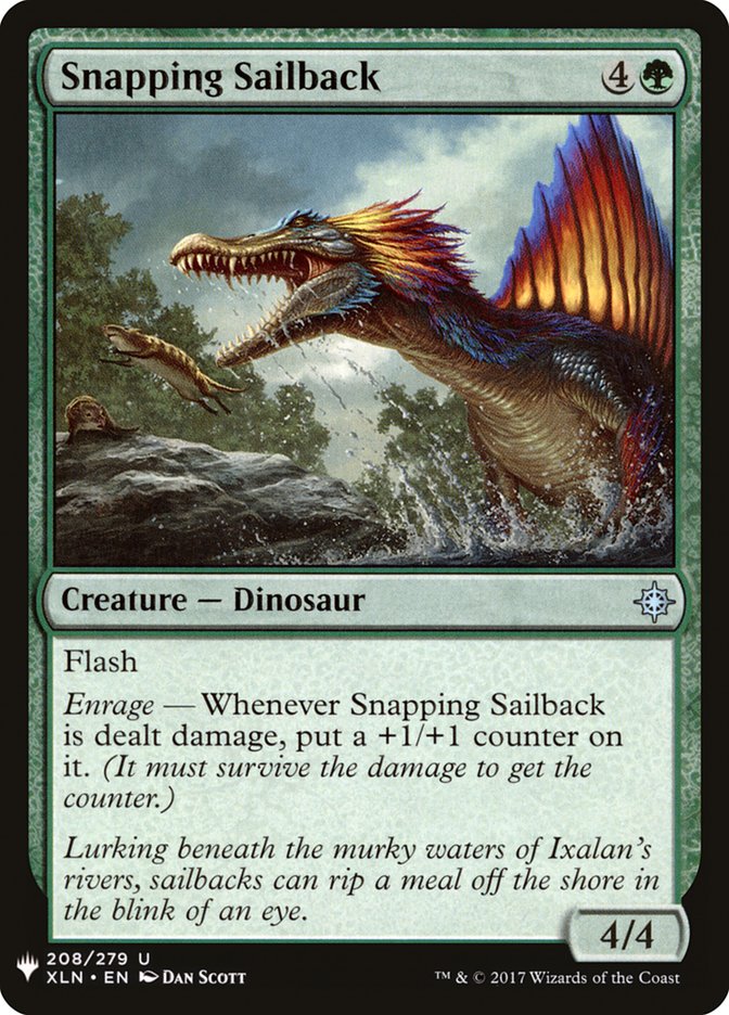 Snapping Sailback [Mystery Booster] Magic: The Gathering