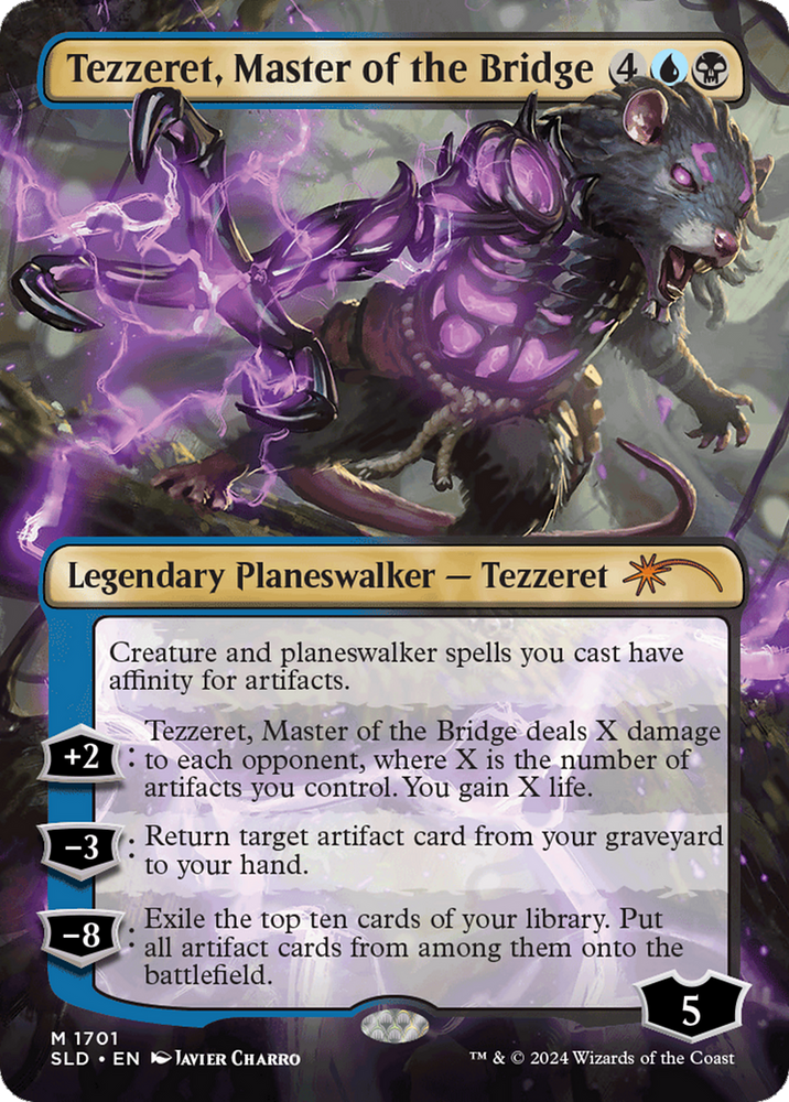 Tezzeret, Master of the Bridge (Rainbow Foil) [Secret Lair Drop Series] Magic: The Gathering