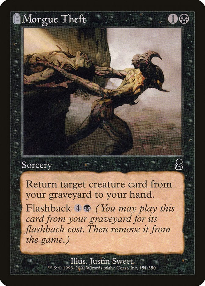 Morgue Theft [Odyssey] Magic: The Gathering