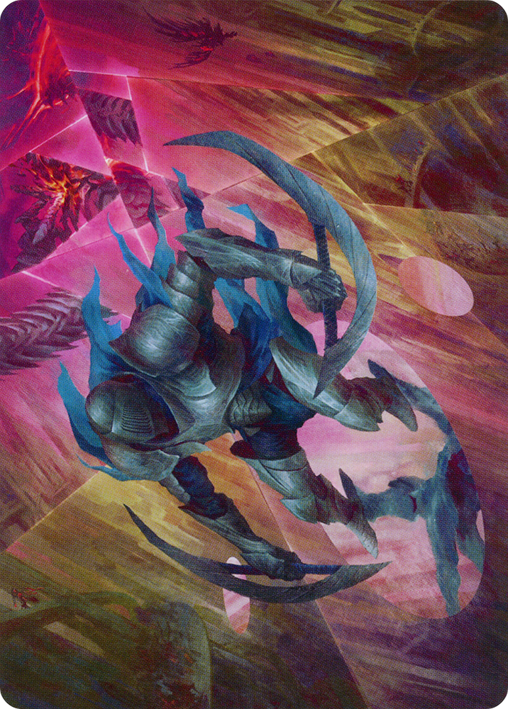 Xerex Strobe-Knight Art Card [March of the Machine Art Series] Magic: The Gathering
