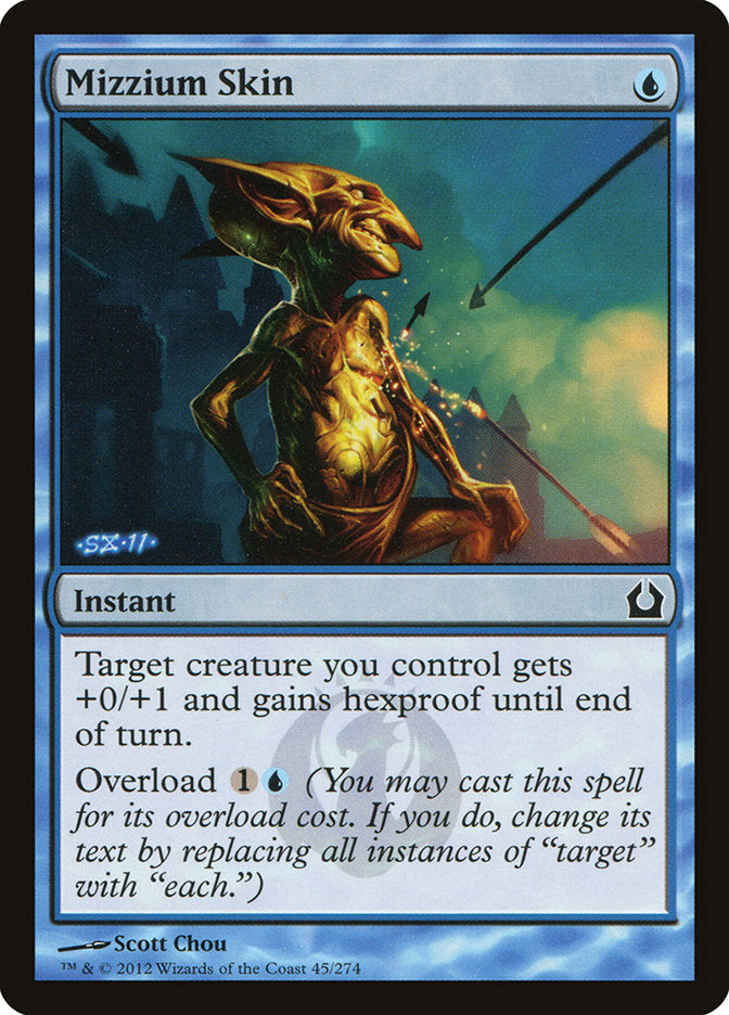 Mizzium Skin [Return to Ravnica] Magic: The Gathering