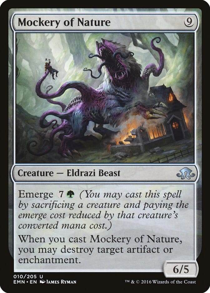 Mockery of Nature [Eldritch Moon] Magic: The Gathering