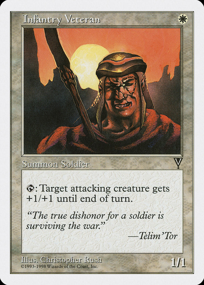 Infantry Veteran [Anthologies] Magic: The Gathering