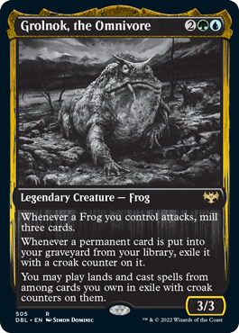 Grolnok, the Omnivore [Innistrad: Double Feature] Magic: The Gathering