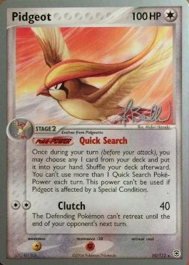 Pidgeot (10/112) (Eeveelutions - Jimmy Ballard) [World Championships 2006] Pokémon
