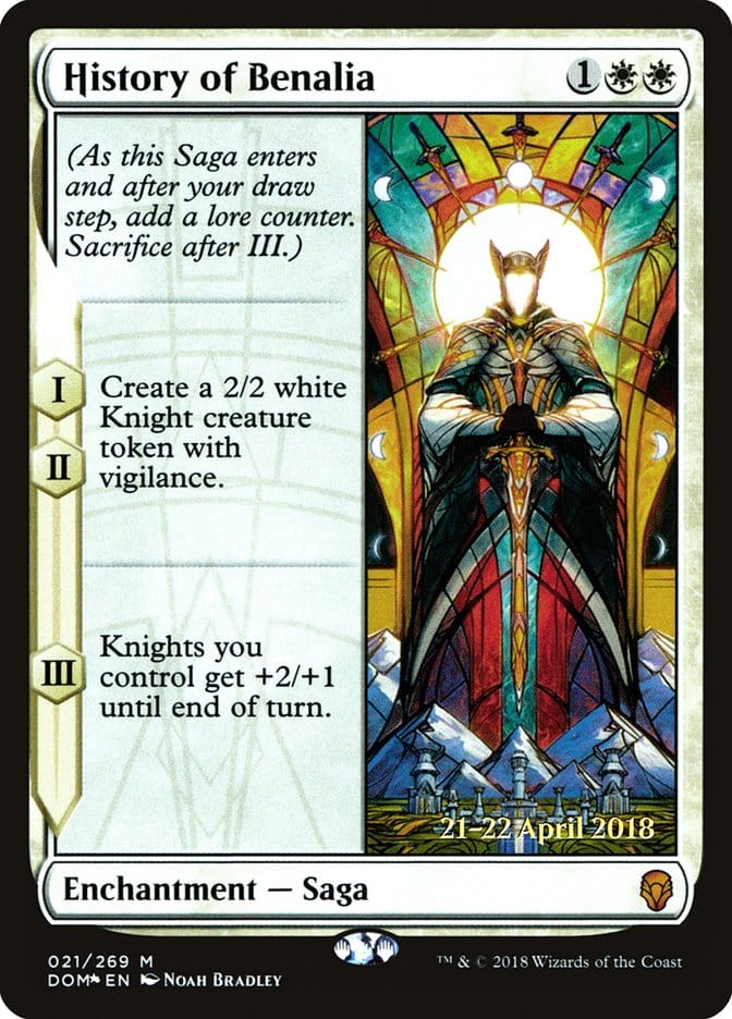History of Benalia [Dominaria Prerelease Promos] Magic: The Gathering