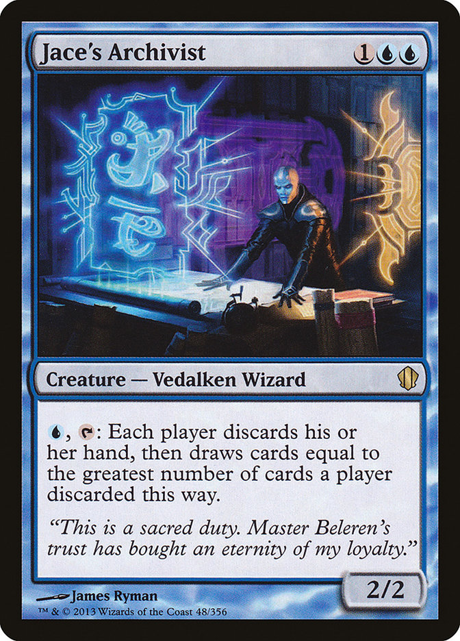 Jace's Archivist [Commander 2013] Magic: The Gathering
