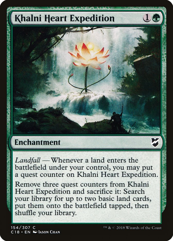 Khalni Heart Expedition [Commander 2018] Magic: The Gathering