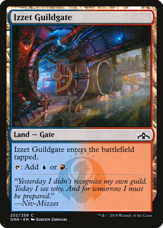 Izzet Guildgate (252/259) [Guilds of Ravnica] Magic: The Gathering