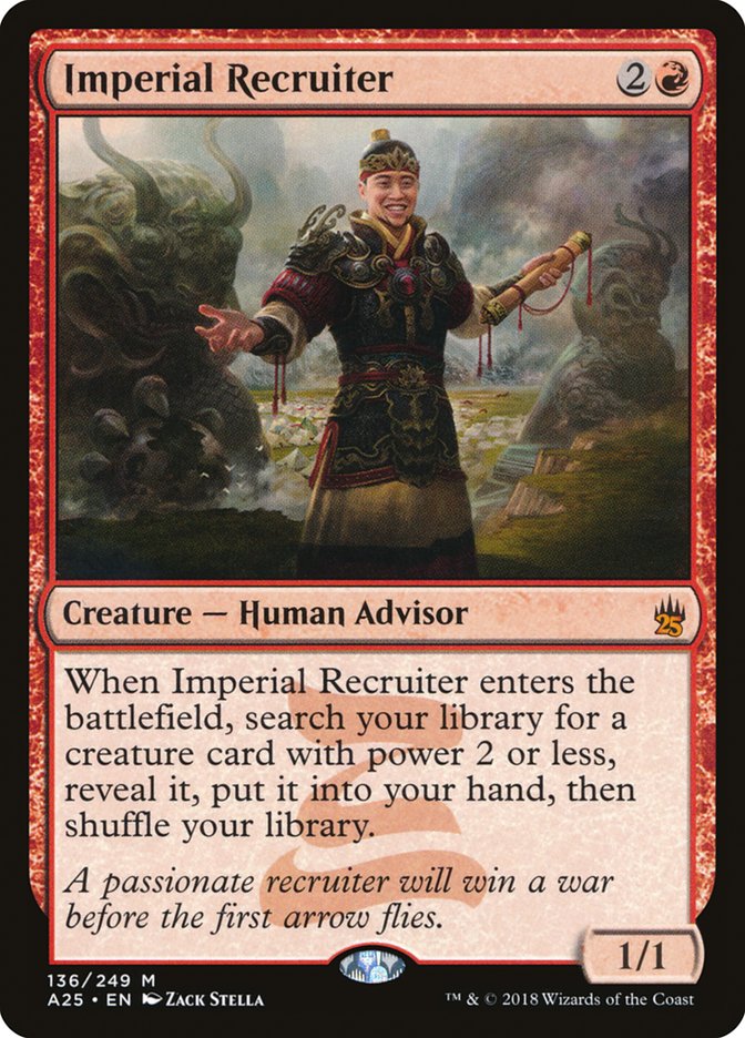 Imperial Recruiter [Masters 25] Magic: The Gathering