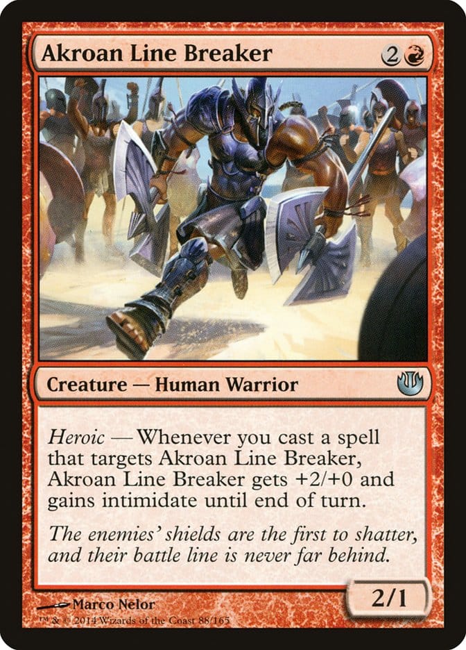 Akroan Line Breaker [Journey into Nyx] Magic: The Gathering