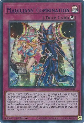 Magicians' Combination (Blue) [LDS3-EN099] Ultra Rare - Yugioh Cards For Your TCG Needs!