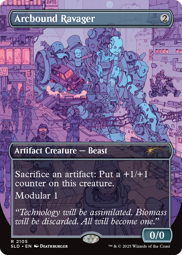 Arcbound Ravager (2105) (Galaxy Foil) [Secret Lair Drop Series] Magic: The Gathering