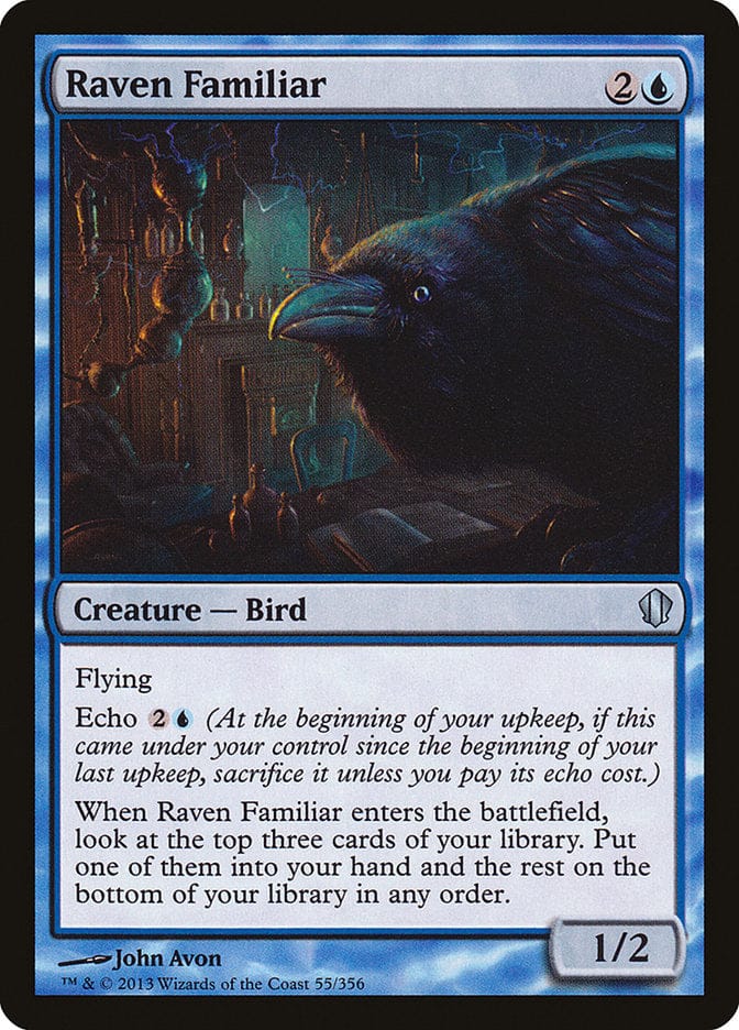 Raven Familiar [Commander 2013] Magic: The Gathering