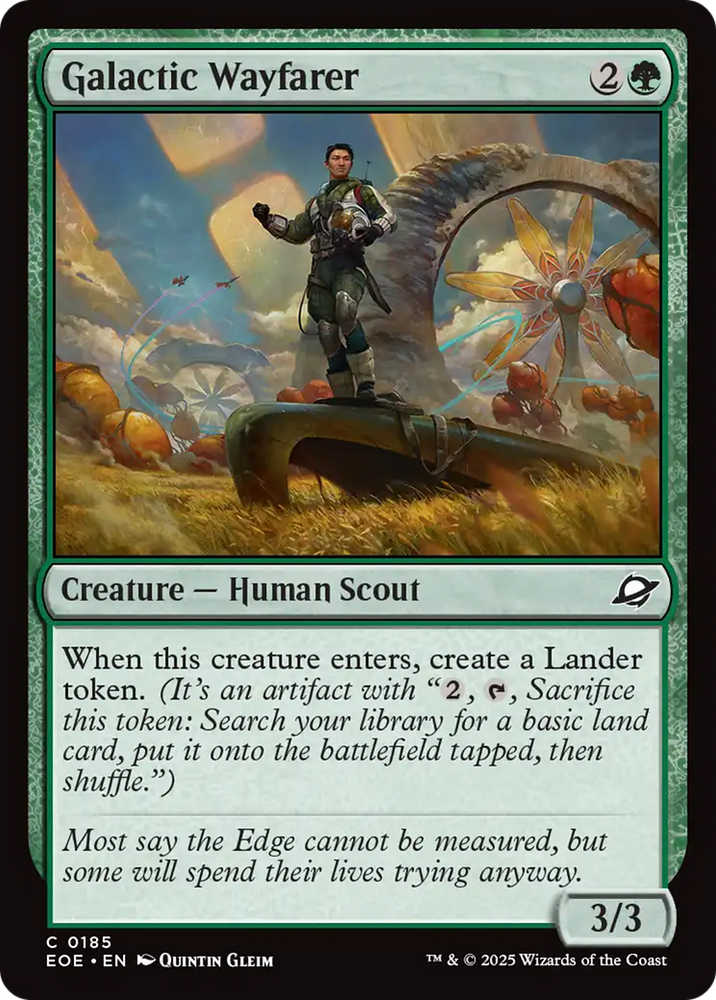 Galactic Wayfarer [Edge of Eternities] Magic: The Gathering