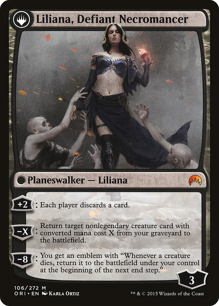 Liliana, Heretical Healer // Liliana, Defiant Necromancer [Secret Lair: From Cute to Brute] Magic: The Gathering