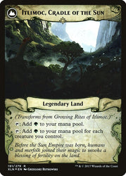 Growing Rites of Itlimoc // Itlimoc, Cradle of the Sun [Ixalan Prerelease Promos] Magic: The Gathering
