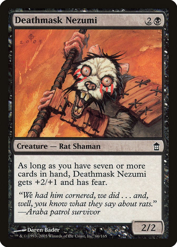 Deathmask Nezumi [Saviors of Kamigawa] Magic: The Gathering