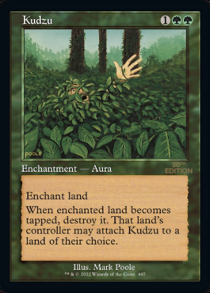 Kudzu (Retro) [30th Anniversary Edition] Magic: The Gathering