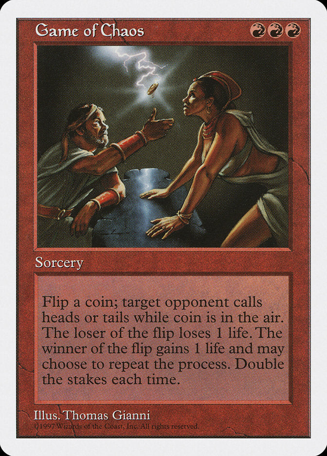 Game of Chaos [Fifth Edition] Magic: The Gathering